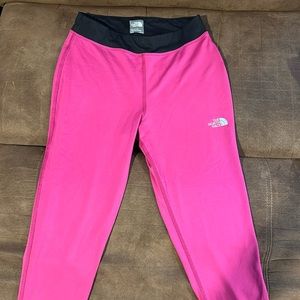 The North Face girls size L (14/16) pink/fuschia